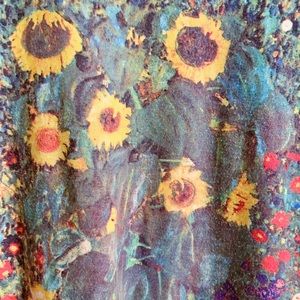 long sleeve floral painting dream